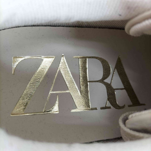 ザラ ZARA レースアップ プラットフォーム スニーカー レディース 37
