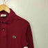 ラコステ LACOSTE ワンポイント ロゴ ワッペン L/S 鹿の子 ポロシャツ メンズ JPN:2