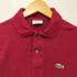 ラコステ LACOSTE ワンポイント ロゴ ワッペン L/S 鹿の子 ポロシャツ メンズ JPN:2