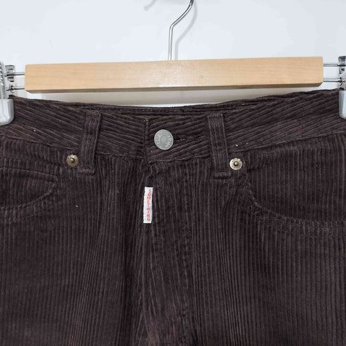 サムシング SOMETHING 別注 ROOMY SLIM テーパード コーデュロイ パンツ レディース JPN:S