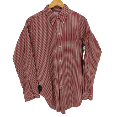ブルックスブラザーズ BROOKS BROTHERS USA製 ボタンダウンギンガムチェックシャツ メンズ 16 1/2-r