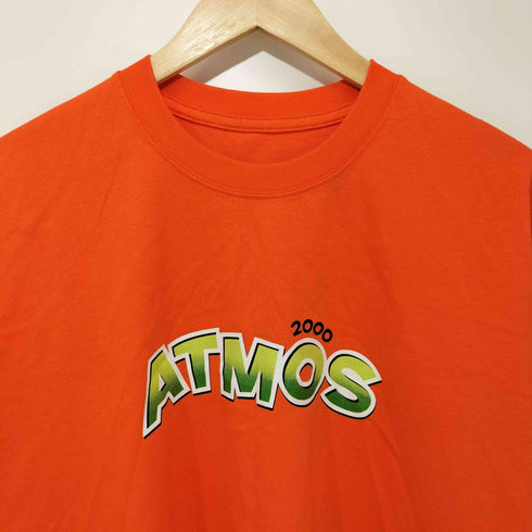 アトモス atmos ロゴプリント S/S クルーネック Tシャツ メンズ