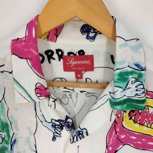 シュプリーム Supreme Daniel Johnston Rayon S/S Shirt レーヨン シャツ メンズ import:M