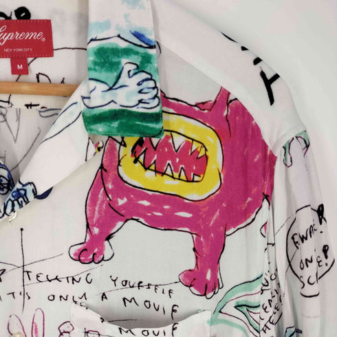 シュプリーム Supreme Daniel Johnston Rayon S/S Shirt レーヨン シャツ メンズ import:M