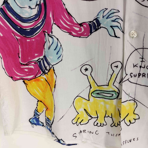 シュプリーム Supreme Daniel Johnston Rayon S/S Shirt レーヨン シャツ メンズ import:M