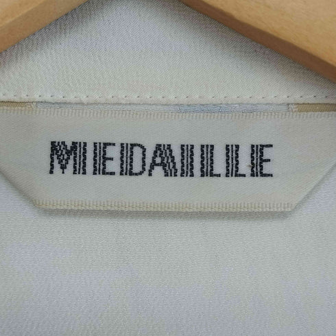 MEDAILLE サメ シャーク 総柄 オープンカラーシャツ メンズ