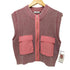 ジーナシス JEANASIS 7G ブリーチポケット ショートベスト レディース F