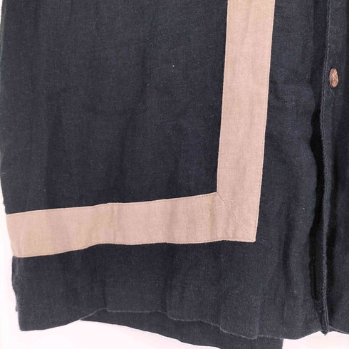 ハガークロージング HAGGAR WASHABLE LINEN リネンレーヨン オープンカラーシャツ メンズ XXL