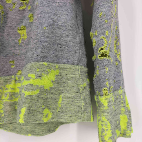 private brand AG クラッシュ加工 クルーネックスウェット メンズ JPN:XL