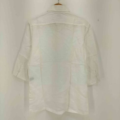 Mario Muscariello リネン 七分袖シャツ メンズ import:M