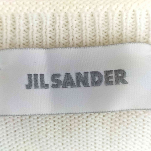 ジルサンダー JIL SANDER Vネック コットンニット メンズ 48
