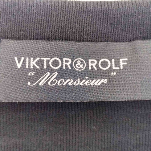 ヴィクターアンドロルフ VIKTOR&ROLF イタリア製 ラインストーン ラビット Tシャツ メンズ 48