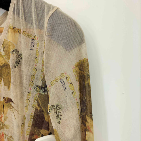 ジャンポールゴルチエ Jean Paul GAULTIER 00s y2k archive パワーネット ゴシック調 カーディガン レディース JPN:40