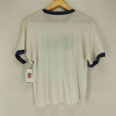 スクリーンスターズ SCREEN STARS 80s UFF DA フロントプリント リンガーTシャツ メンズ