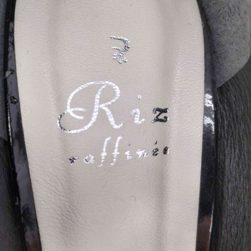 Riz raffinee ウェッジソール ストラップ エナメルパンプス レディース JPN:23.5