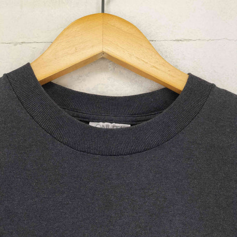 オニータ ONEITA 90s 袖シングルステッチ キャラクタープリント 半袖Tシャツ カットソー レディース JPN:M