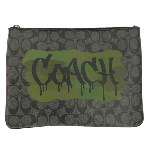 コーチ COACH シグネチャー クラッチバッグ メンズ