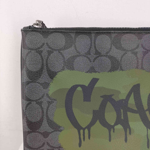 コーチ COACH シグネチャー クラッチバッグ メンズ