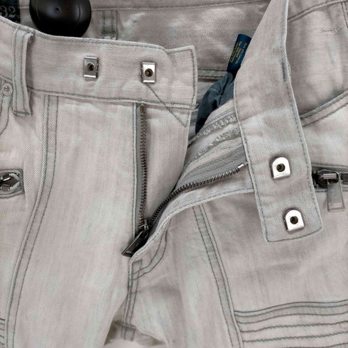 ラルフローレンブラックレーベル RALPH LAUREN BLACK LABEL ダメージ加工マルチポケットカーゴパンツ メンズ 30x32