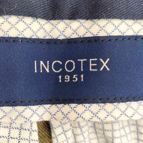 インコテックス INCOTEX ウールコットン スラックスパンツ メンズ 50