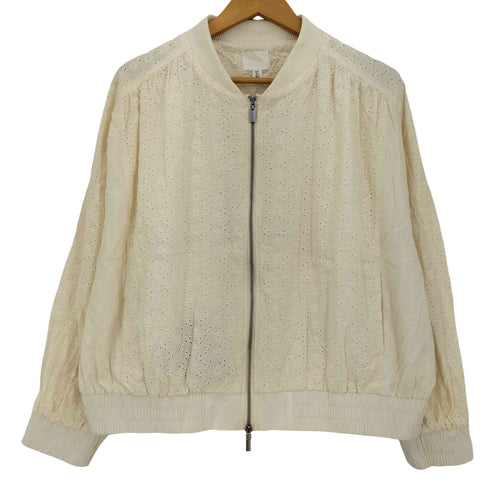エイチアンドエム H&M イギリス刺繍フライトジャケット レディース import:L