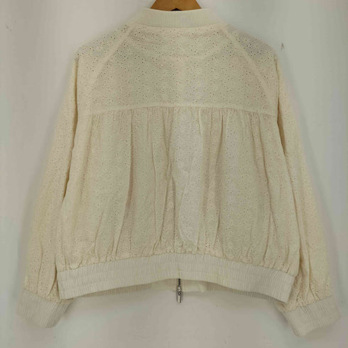 エイチアンドエム H&M イギリス刺繍フライトジャケット レディース import:L