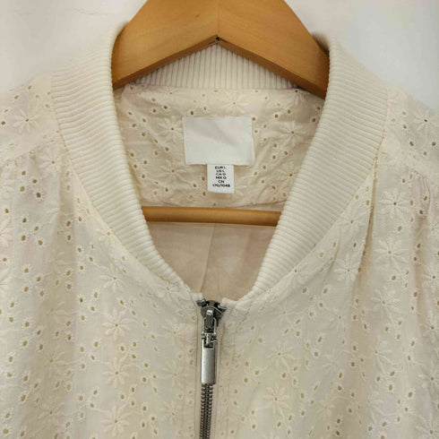 エイチアンドエム H&M イギリス刺繍フライトジャケット レディース import:L