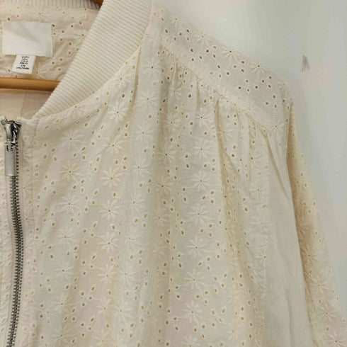 エイチアンドエム H&M イギリス刺繍フライトジャケット レディース import:L
