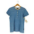 ボスヒューゴボス BOSS HUGO BOSS SLIM FIT COTTON LINEN ヘンリーネックTシャツ メンズ import:S