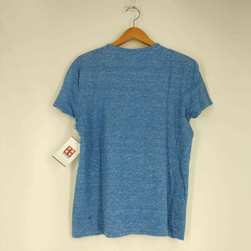 ボスヒューゴボス BOSS HUGO BOSS SLIM FIT COTTON LINEN ヘンリーネックTシャツ メンズ import:S