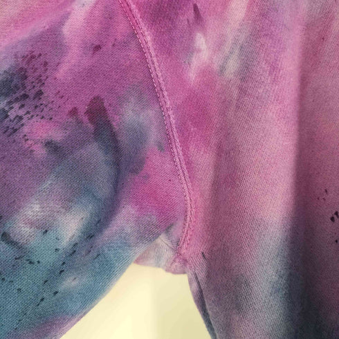 リップンディプ RIPNDIP キャラクター 両面プリント タイダイ プルオーバーパーカー メンズ import:XL