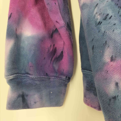 リップンディプ RIPNDIP キャラクター 両面プリント タイダイ プルオーバーパーカー メンズ import:XL