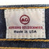 エージー アドリアーノゴールドシュミット AG / ADRIANO GOLDSCHMIED USA製 THE TAMBOURINE straight leg JEANS ダメージ デニム メンズ US:32-33
