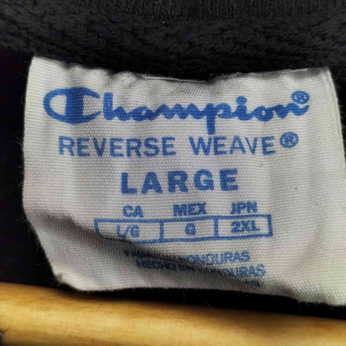 チャンピオン Champion REVERSE WEAVE 青単復刻 プリント プルオーバーパーカー メンズ import:L