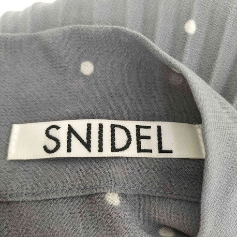 スナイデル snidel シフォンボウタイドットワンピース レディース 0