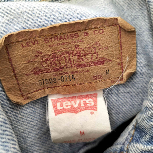 リーバイス Levis 90s USA製 57508-0214 デニムジャケット レディース JPN:M