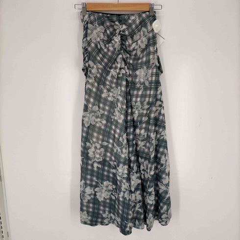 アメリヴィンテージ Ameri VINTAGE flocky flower twist skirt レディース