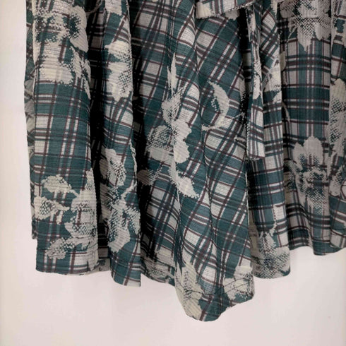 アメリヴィンテージ Ameri VINTAGE flocky flower twist skirt レディース