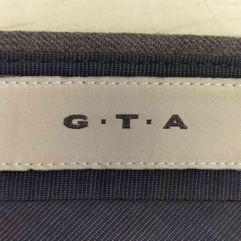 ジーティーアー GTA センタープレス ウール スラックスパンツ メンズ 50