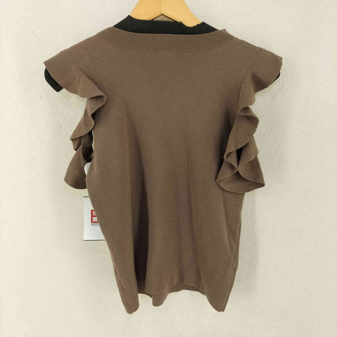 スナイデル snidel フリルニットプルオーバー レディース ONE SIZE