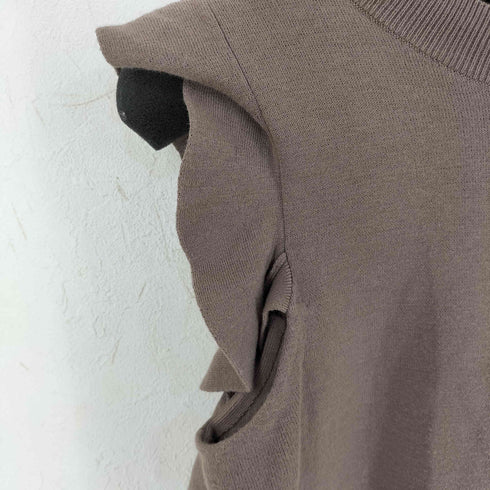 スナイデル snidel フリルニットプルオーバー レディース ONE SIZE