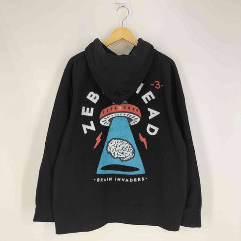 Zebrahead ゼブラヘッド 心臓 プリント プルオーバーパーカー メンズ XXL