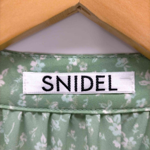 スナイデル snidel プリーツプリントワンピース レディース ONE SIZE