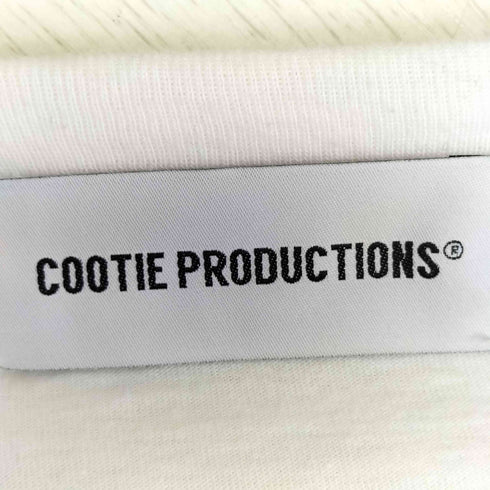 クーディプロダクション cootie productions ロゴ刺繍 クルーネック ロングスリーブTシャツ メンズ JPN:M