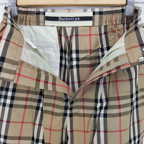 バーバリーズ BURBERRYS ノバチェック 2タック イージーパンツ レディース import:M