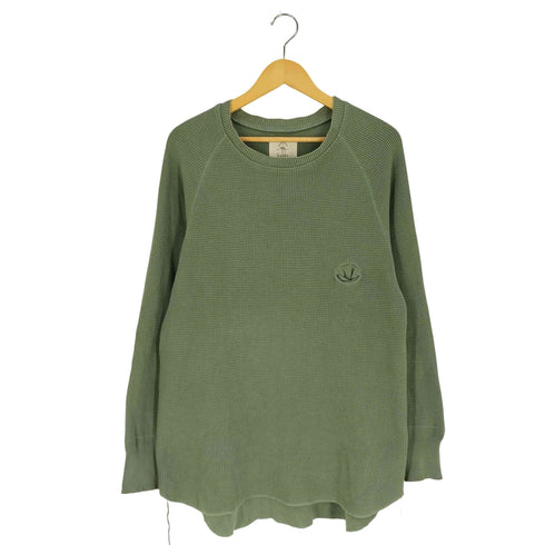 ブフト bukht ワッフル サーマル ラグラン ポケット ロングスリーブTシャツ メンズ JPN:M