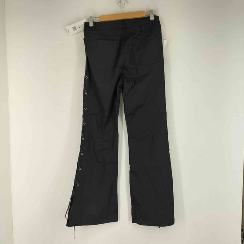 レースアップフレアパンツ レディース M