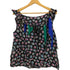 ツモリチサト TSUMORI CHISATO 総柄 マルチカラー フリルタンクトップ レディース