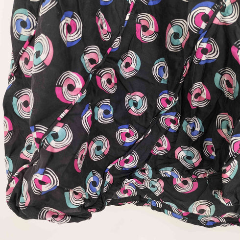 ツモリチサト TSUMORI CHISATO 総柄 マルチカラー フリルタンクトップ レディース