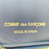 コムデギャルソン COMME des GARCONS LUXURY LINE スペイン製 ラウンドジップ 二つ折り財布 メンズ